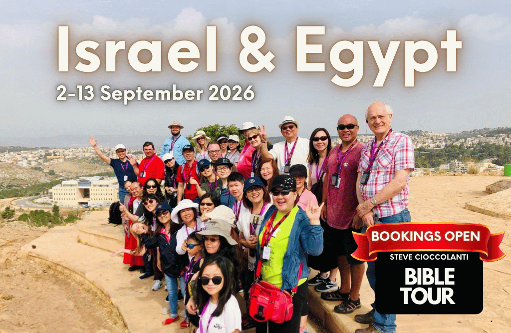 Discover Church biblical tour of Israel