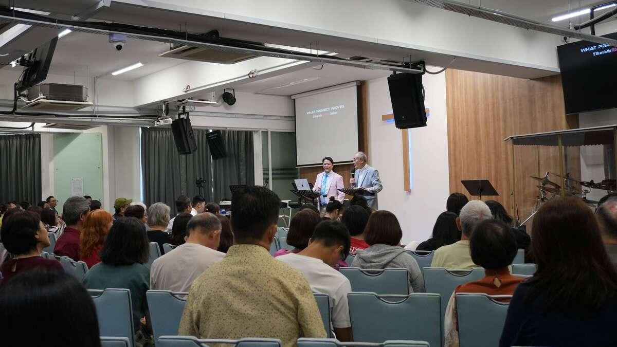 Resurrection Sunday celebration service with Discover Church in Malaysia