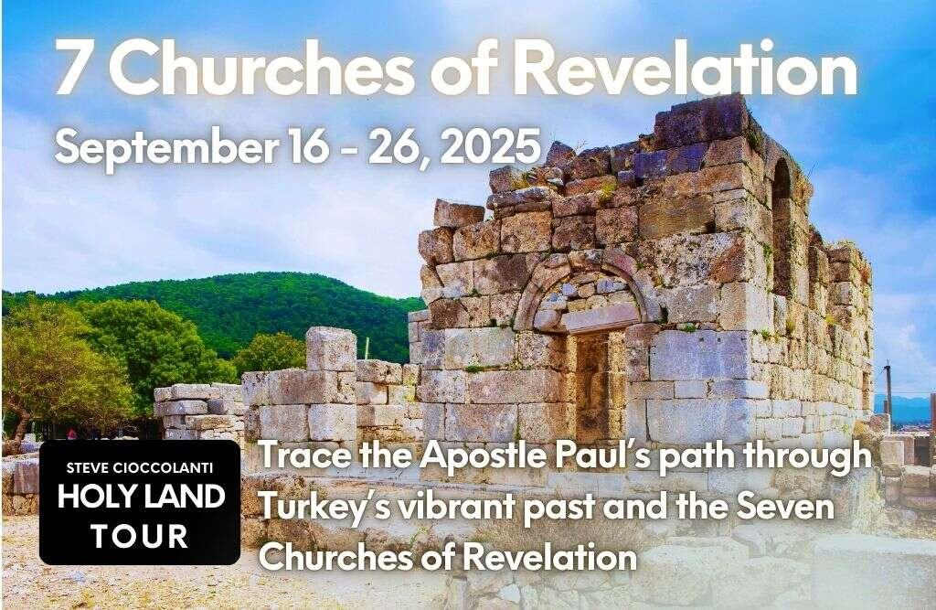 Seven Churches of Revelation biblical tour in Turkey with Pastor Steve Cioccolanti