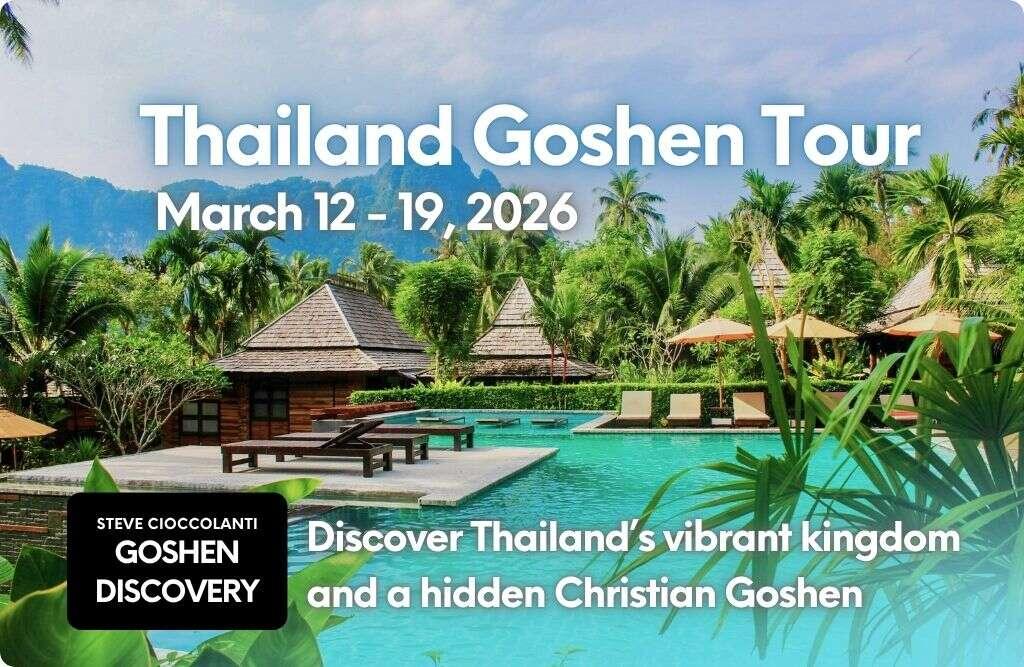 Goshen faith journey tour through Thailand with Pastor Steve Cioccolanti