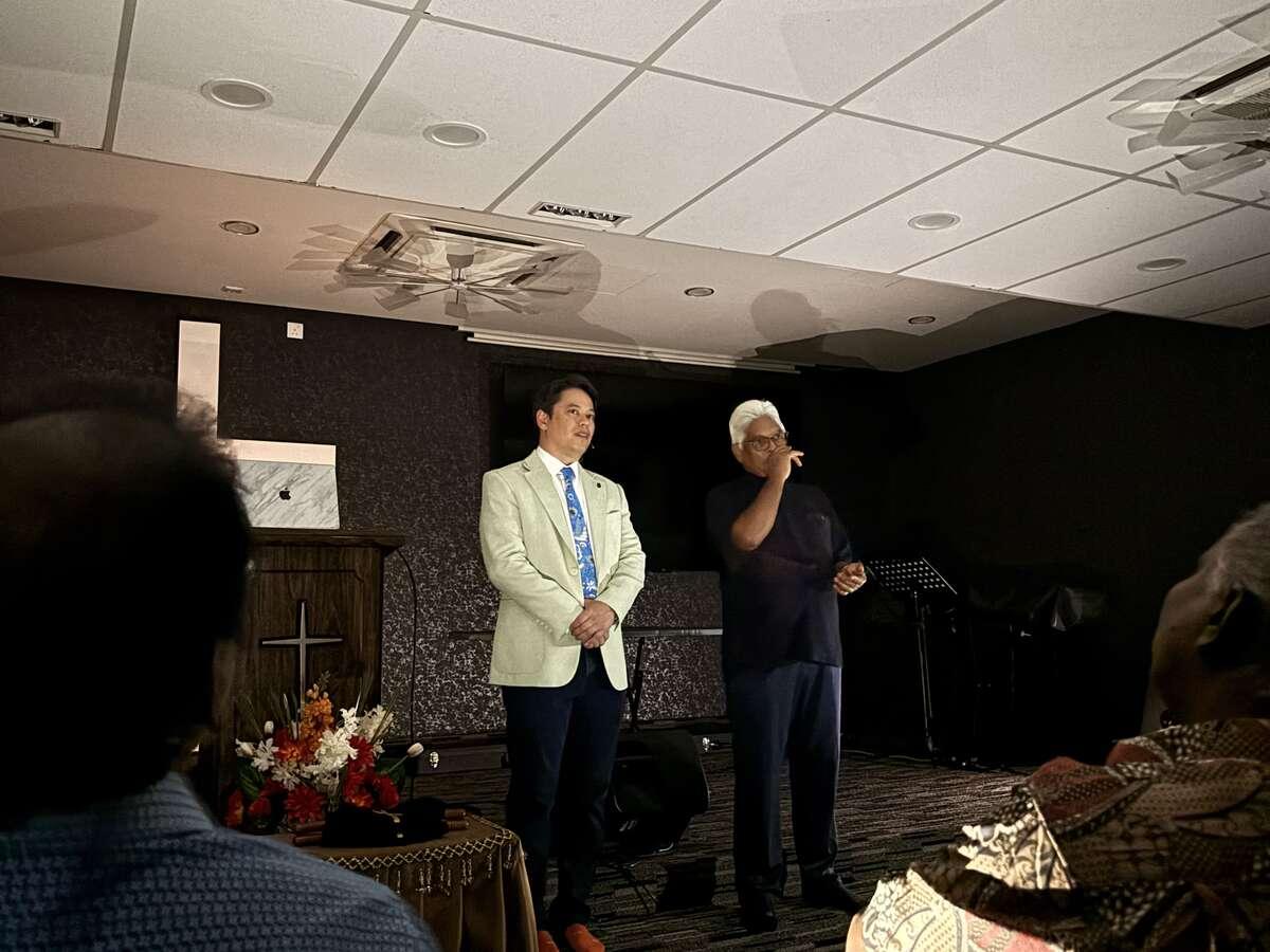 Pastor Steve Cioccolanti at Arise Shine Assembly church gathering in Malaysia