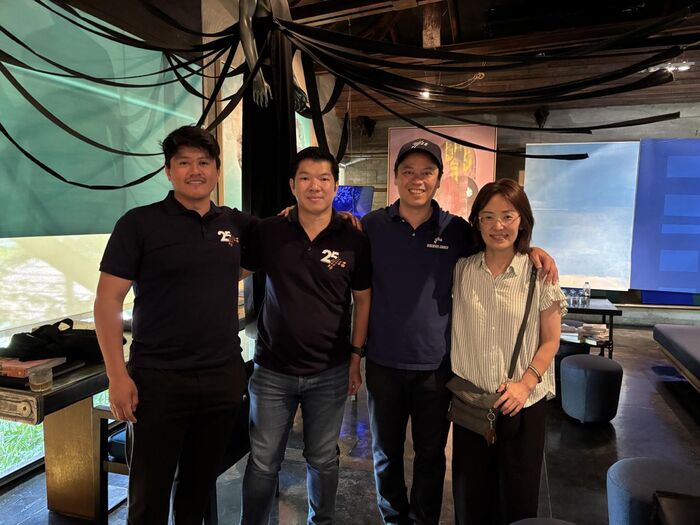 Partners fellowship at a restaurant